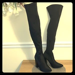 Fashion Nova Thigh High, High Heel Boots